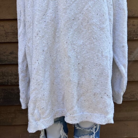 Vintage Off-White Mock Neck Sweater Womens 3X Cotton Blend Knit Made In USA Rust - Picture 6 of 9